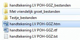Handtekening-html-bestandsmap